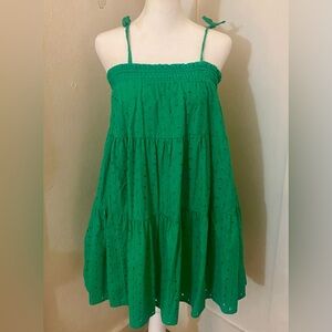 Charming Green Women's Casual Dress 💚